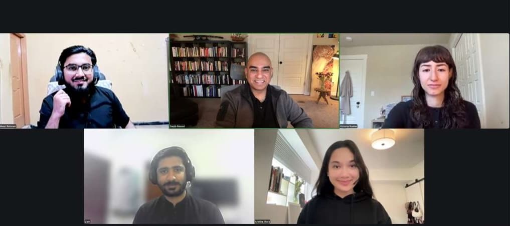 Some of the COROS AI team